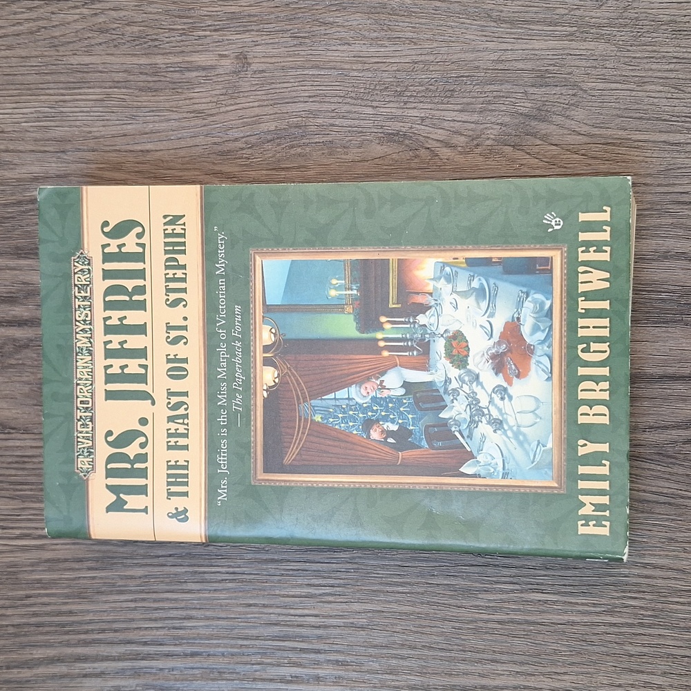 ✴️2 for $10✴️ Mrs. Jeffries and the Feast of St. Stephen Book